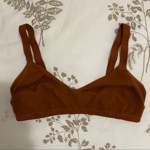 Pansy Co Full Bra Size Medium in Rust